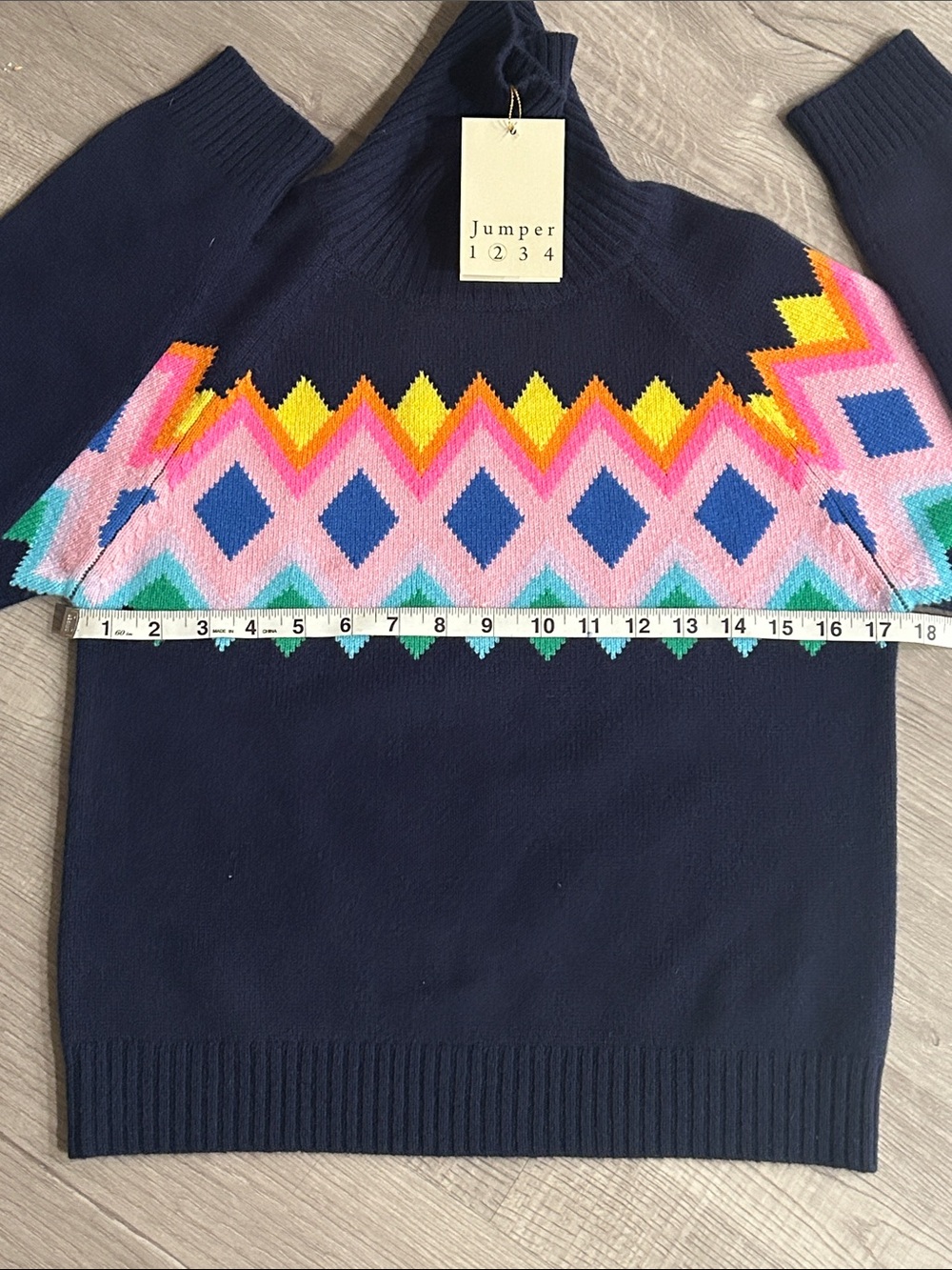 JUMPER 1234 | Women’s Cashmere Sweater - Picture 8 of 10